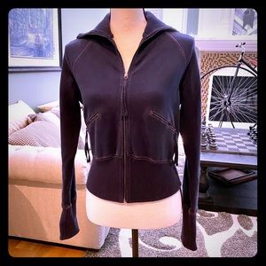 Armani Exchange Stretchy Zip Sweatshirt Size M